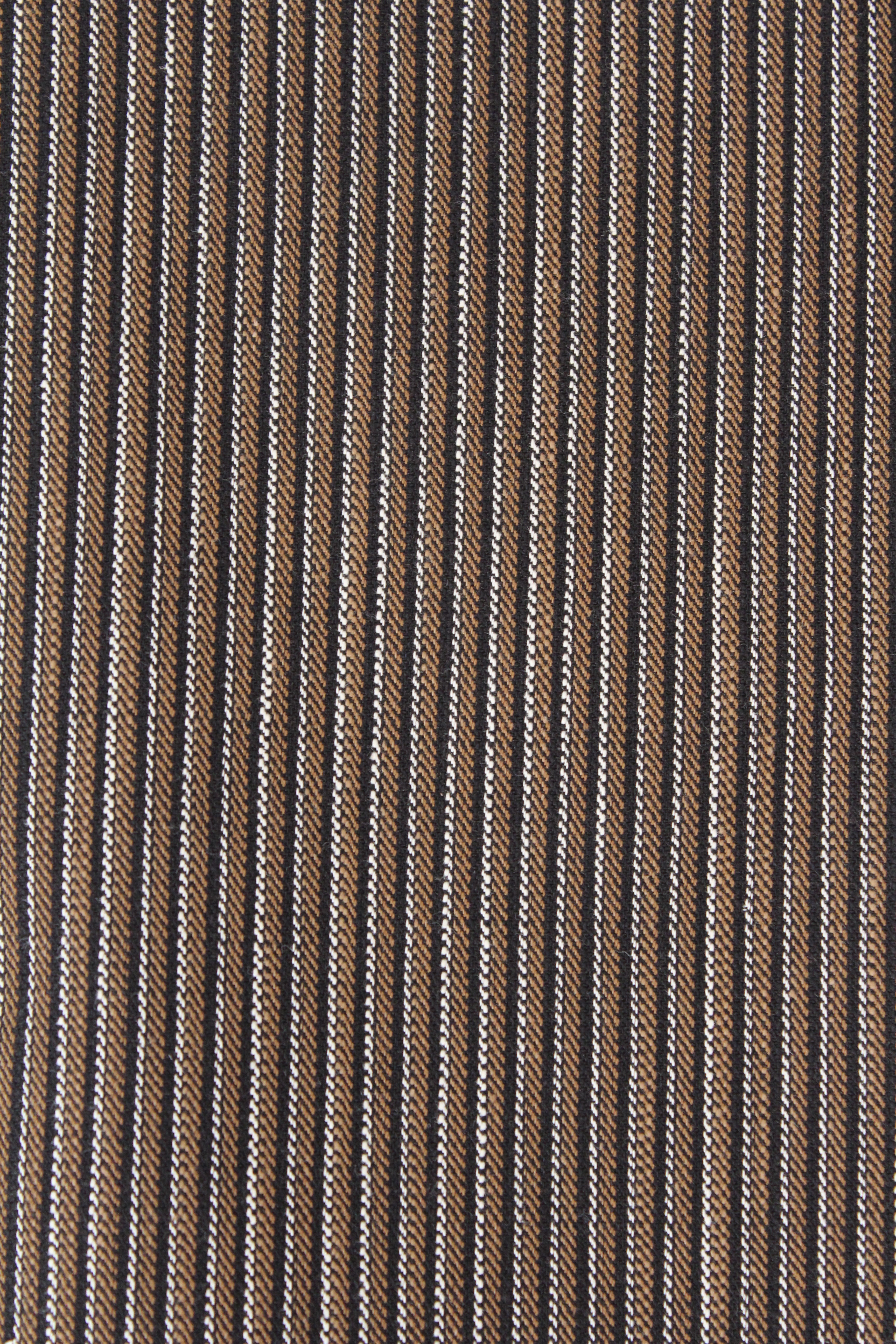Pantalón balloon stripes brown