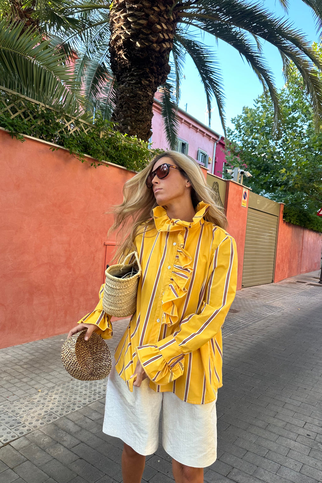 Camisa Vint yellow