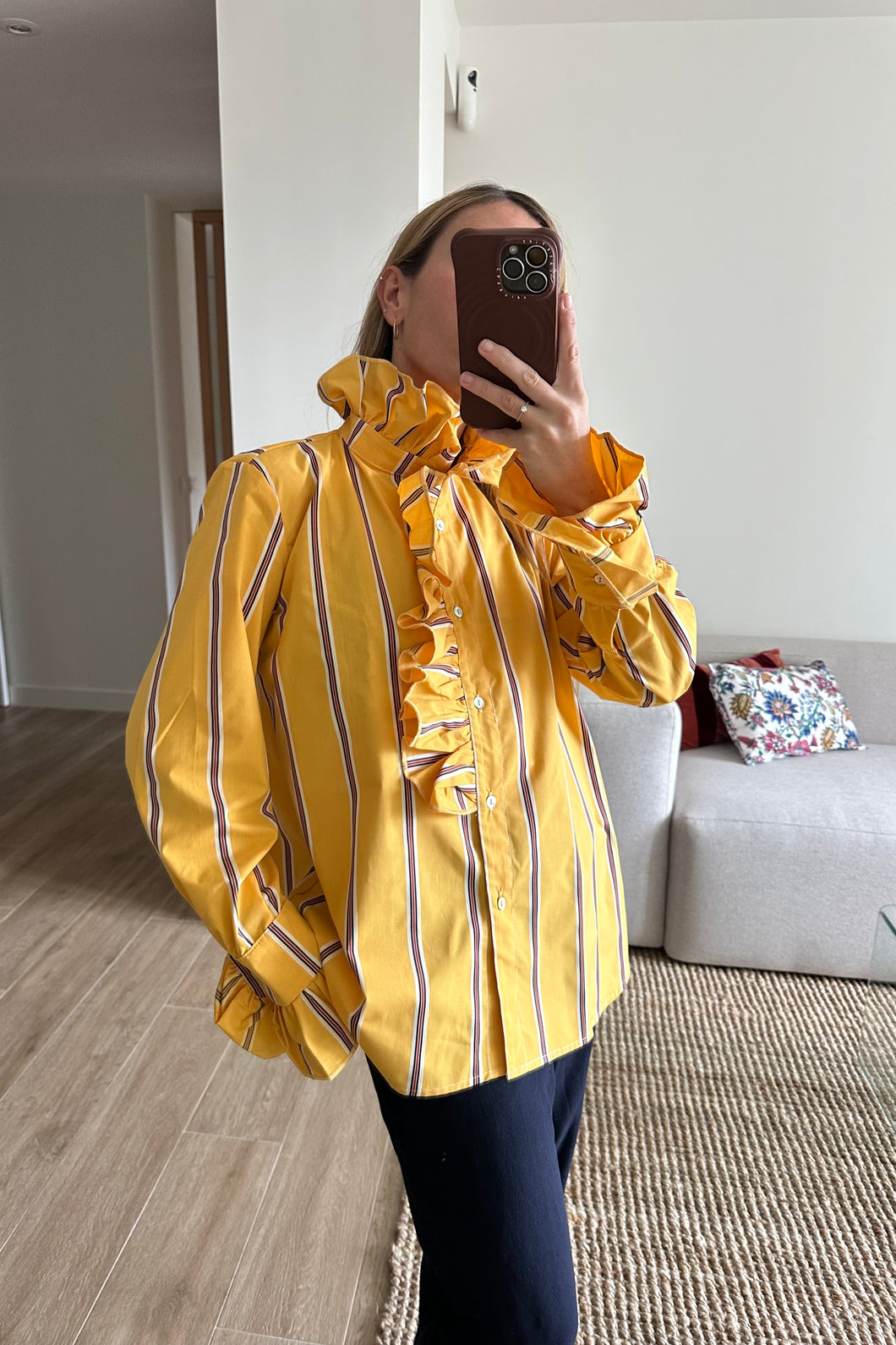Camisa Vint yellow