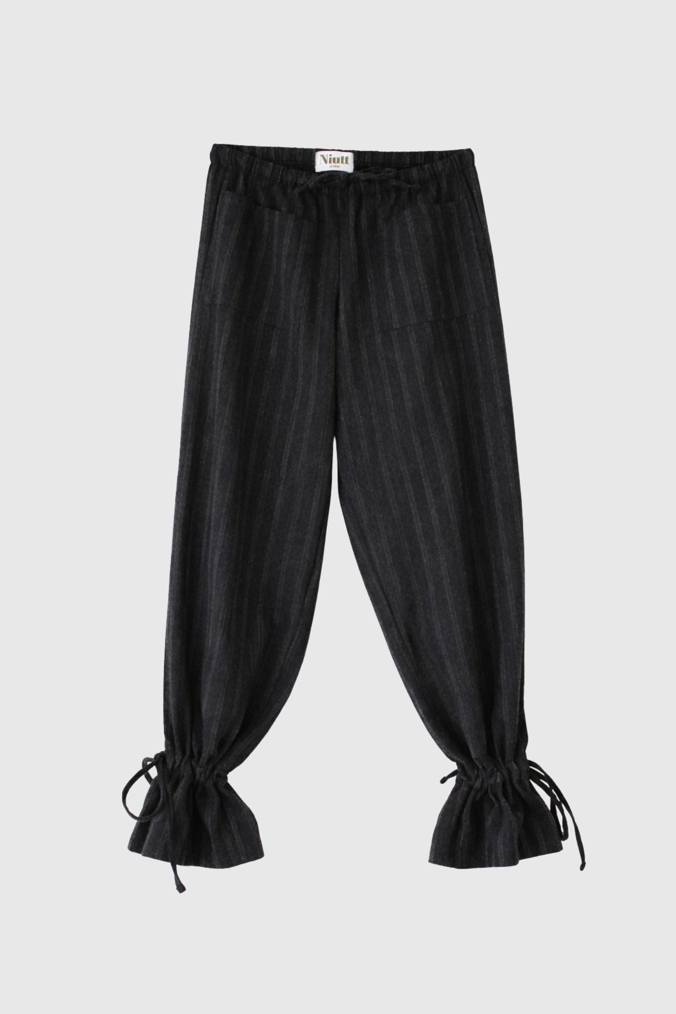 Pantalón balloon gris