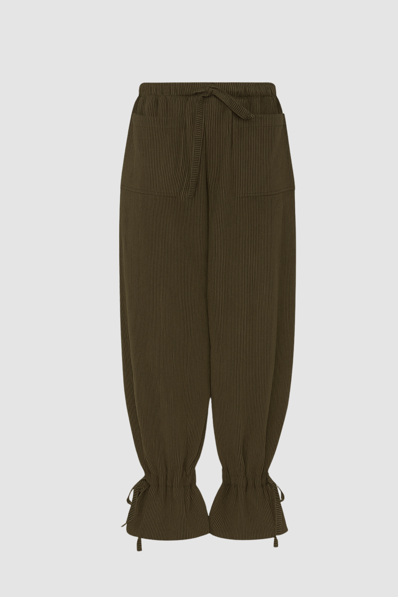 Pantalón balloon caqui