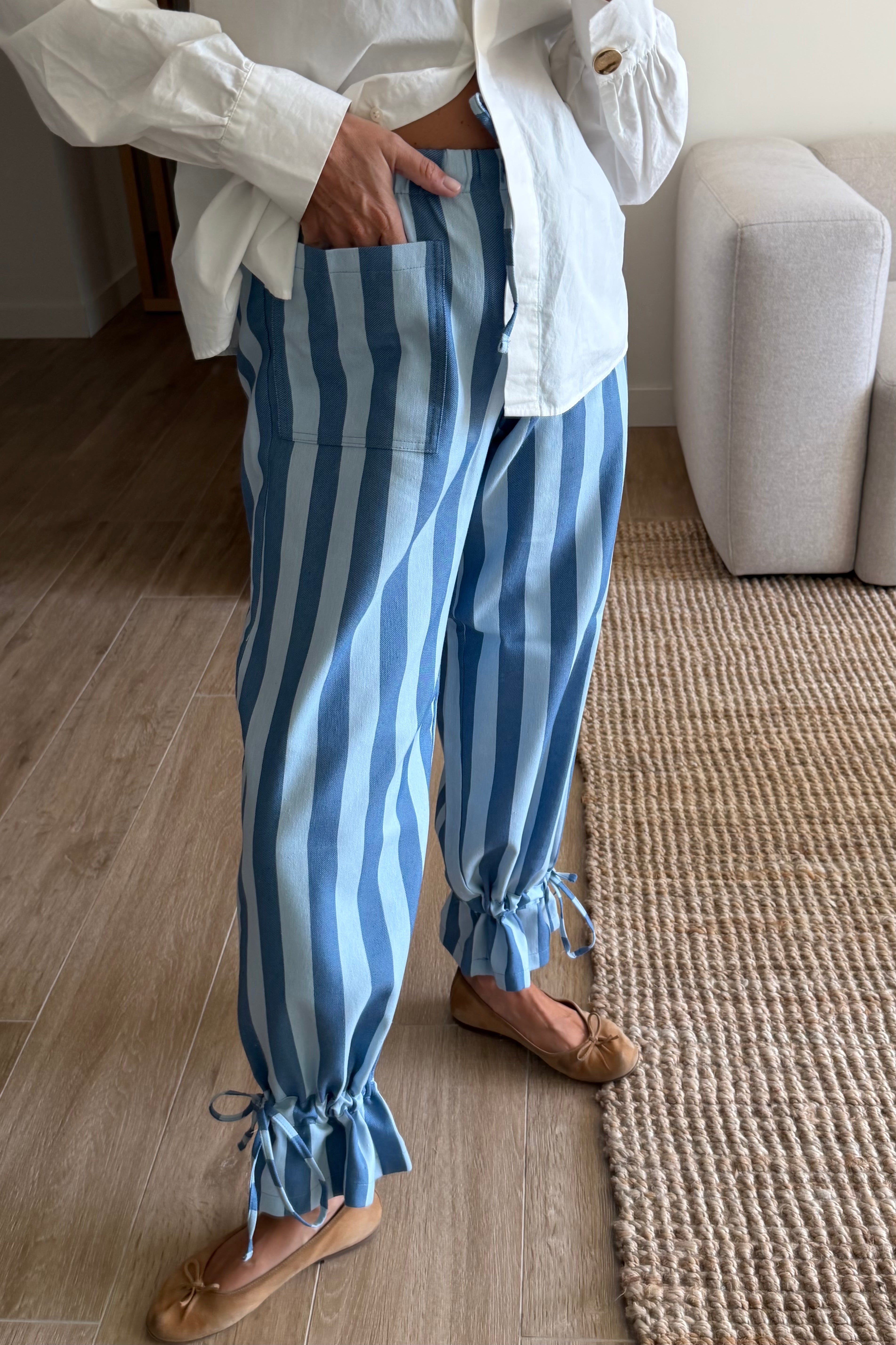 Pantalón stripes navy