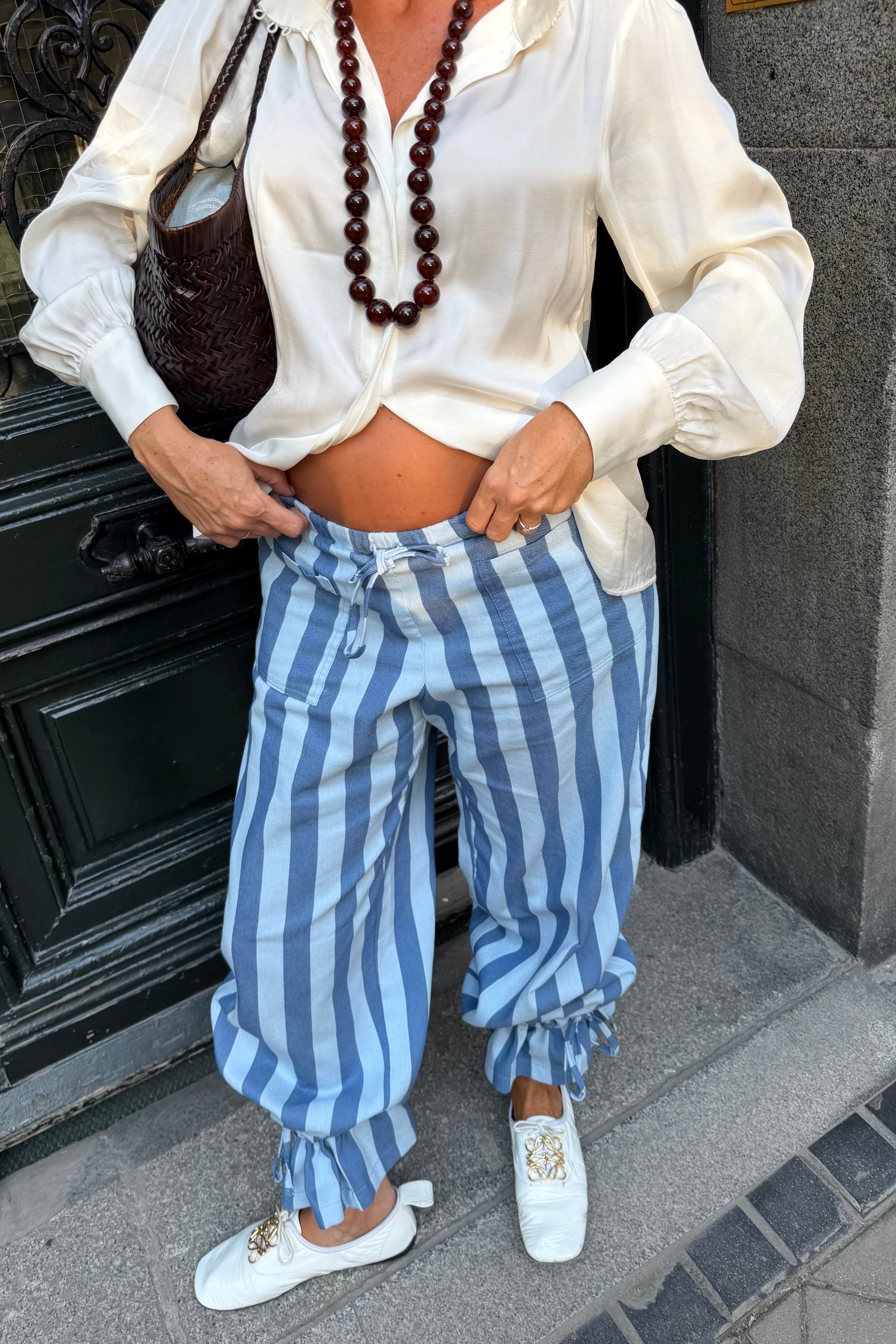 Pantalón stripes navy