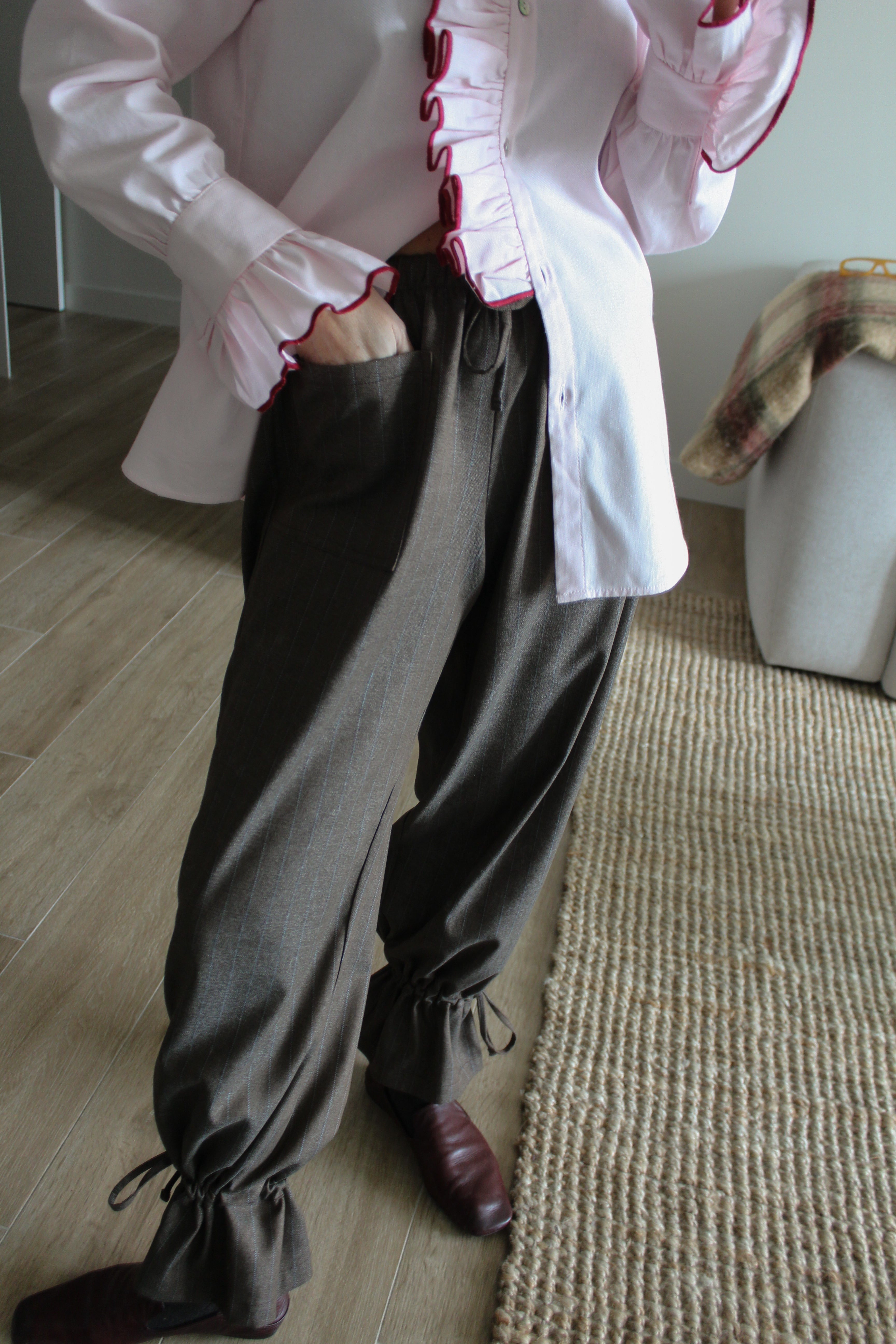 Pantalón balloon diplomatic