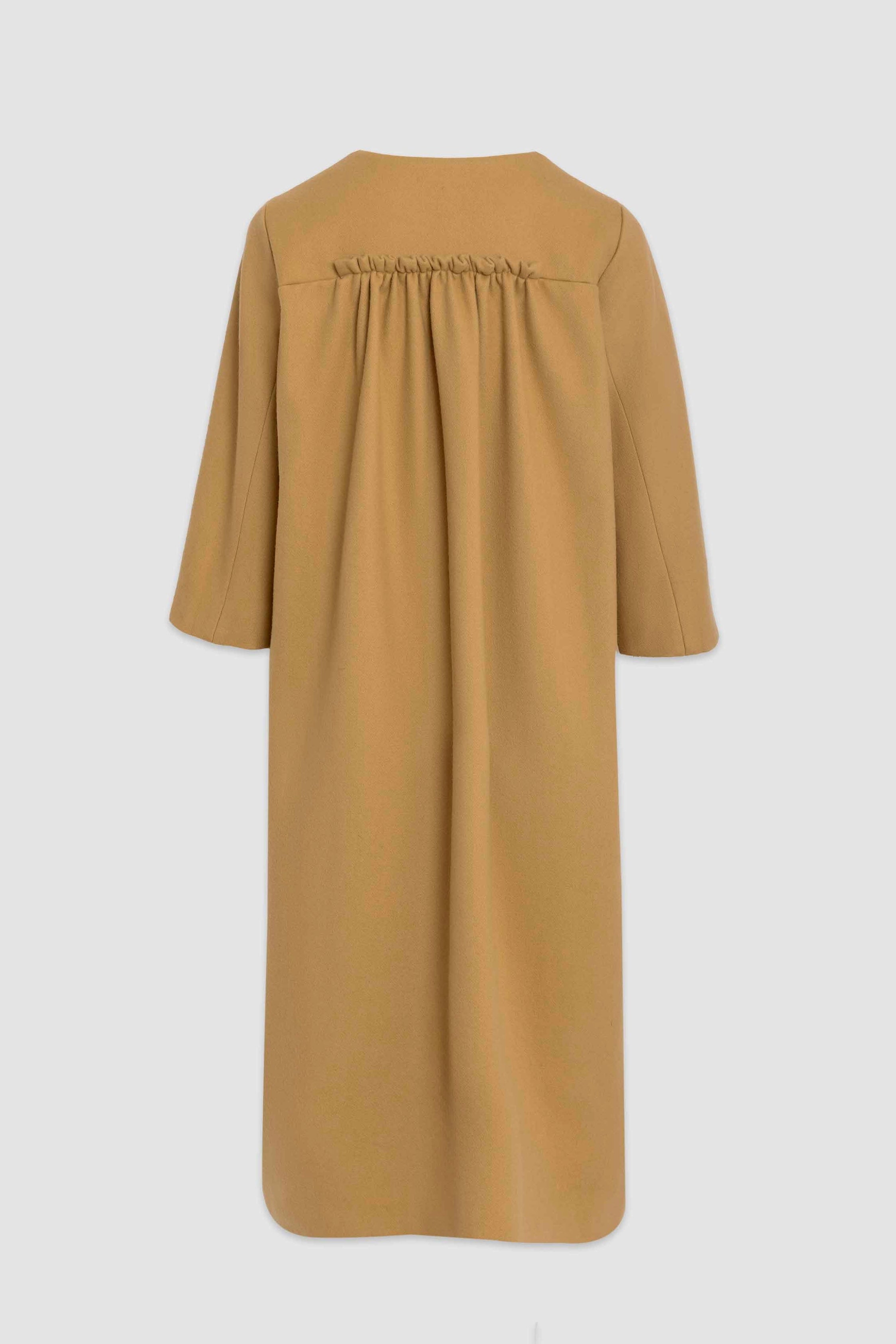 Camel wool coat