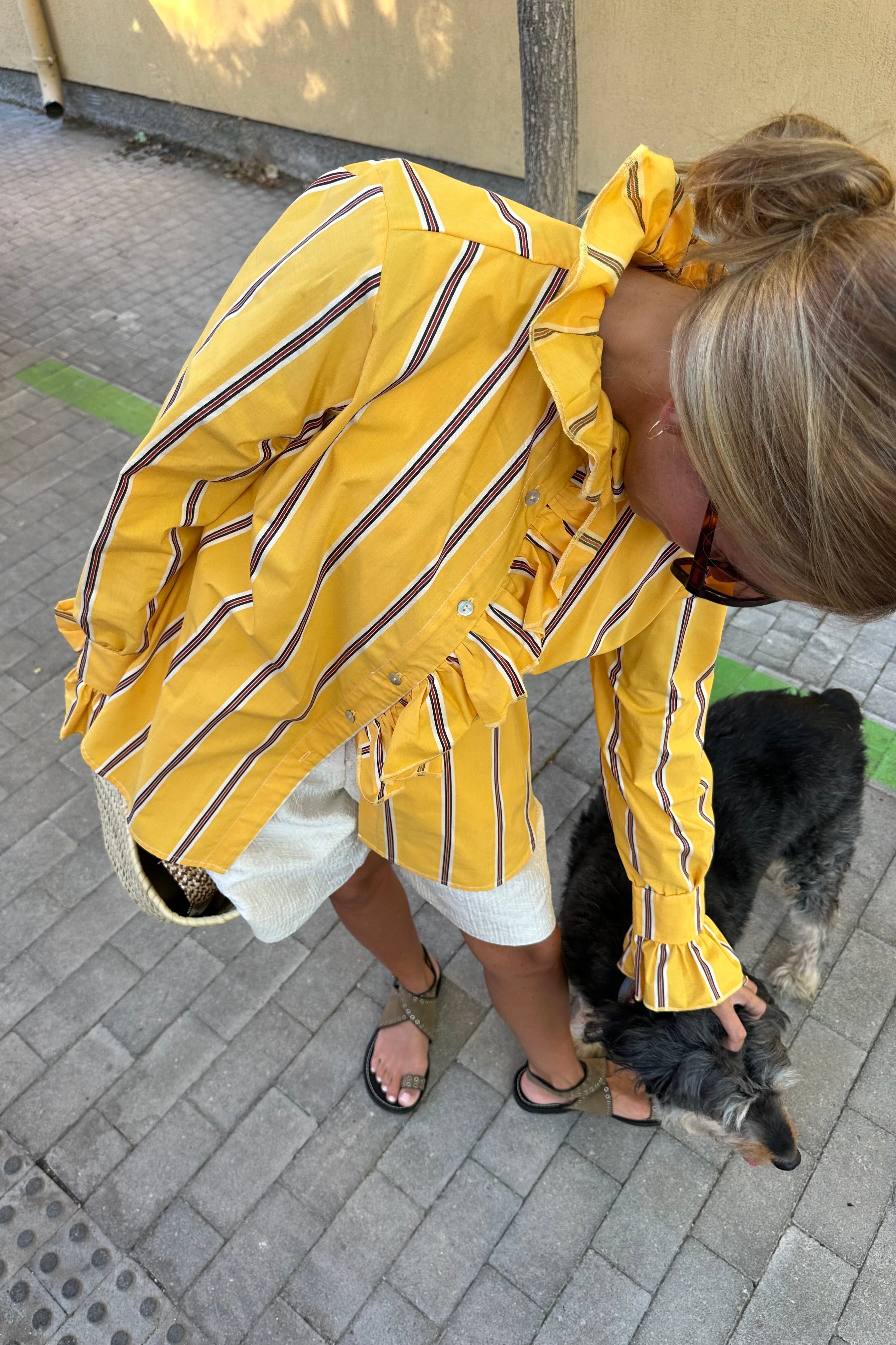 Camisa Vint yellow