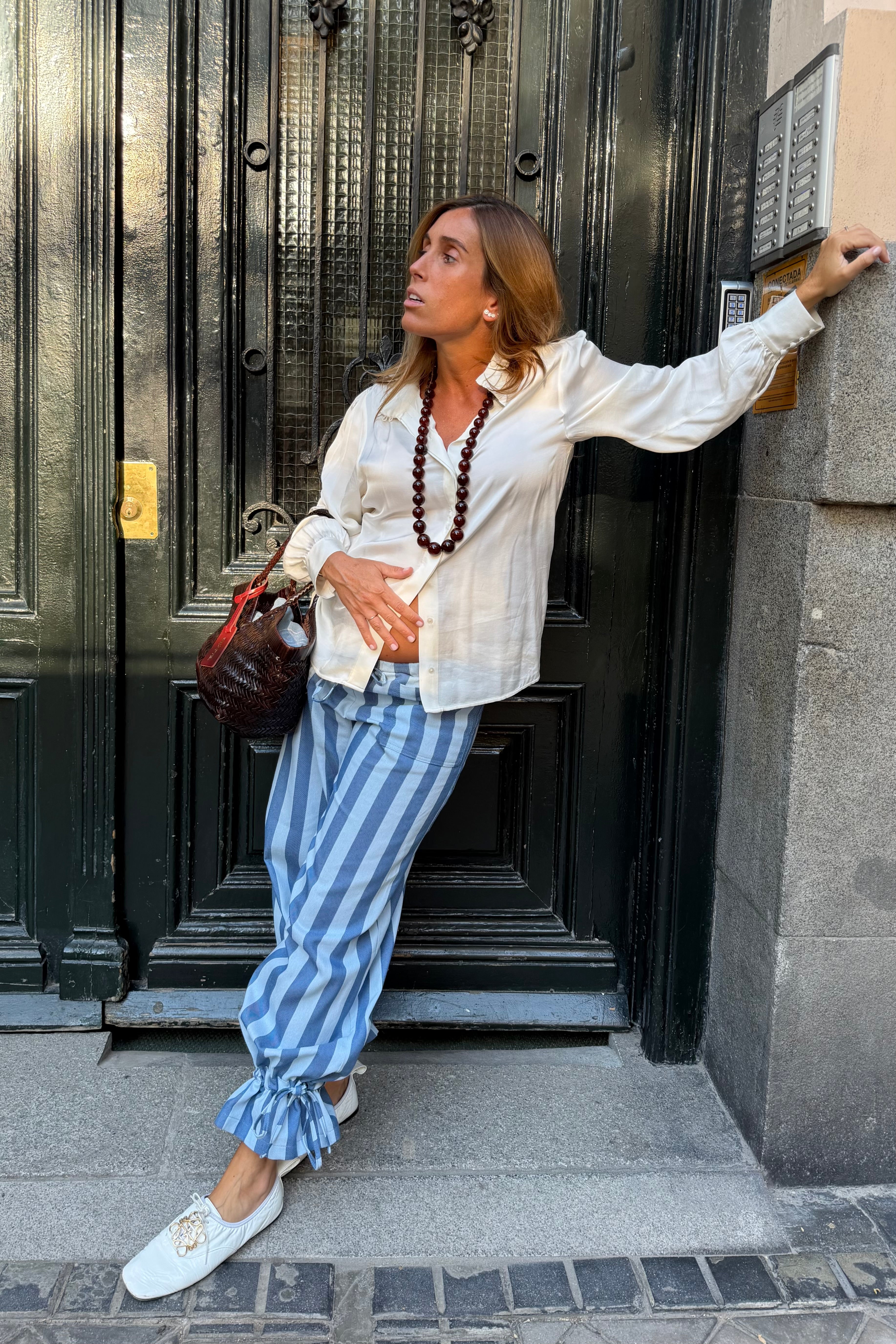 Pantalón stripes navy
