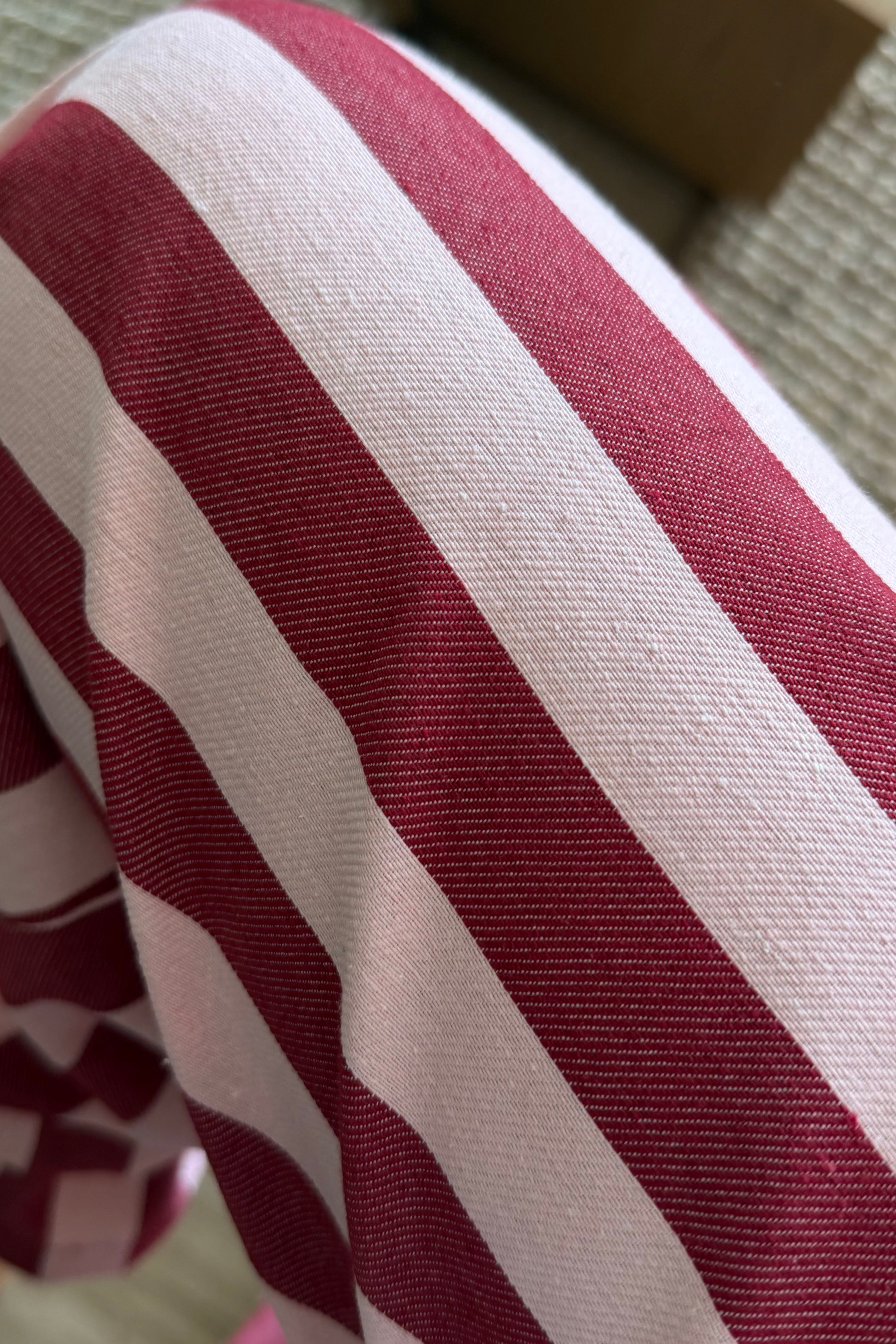 Pantalón stripes burgundy