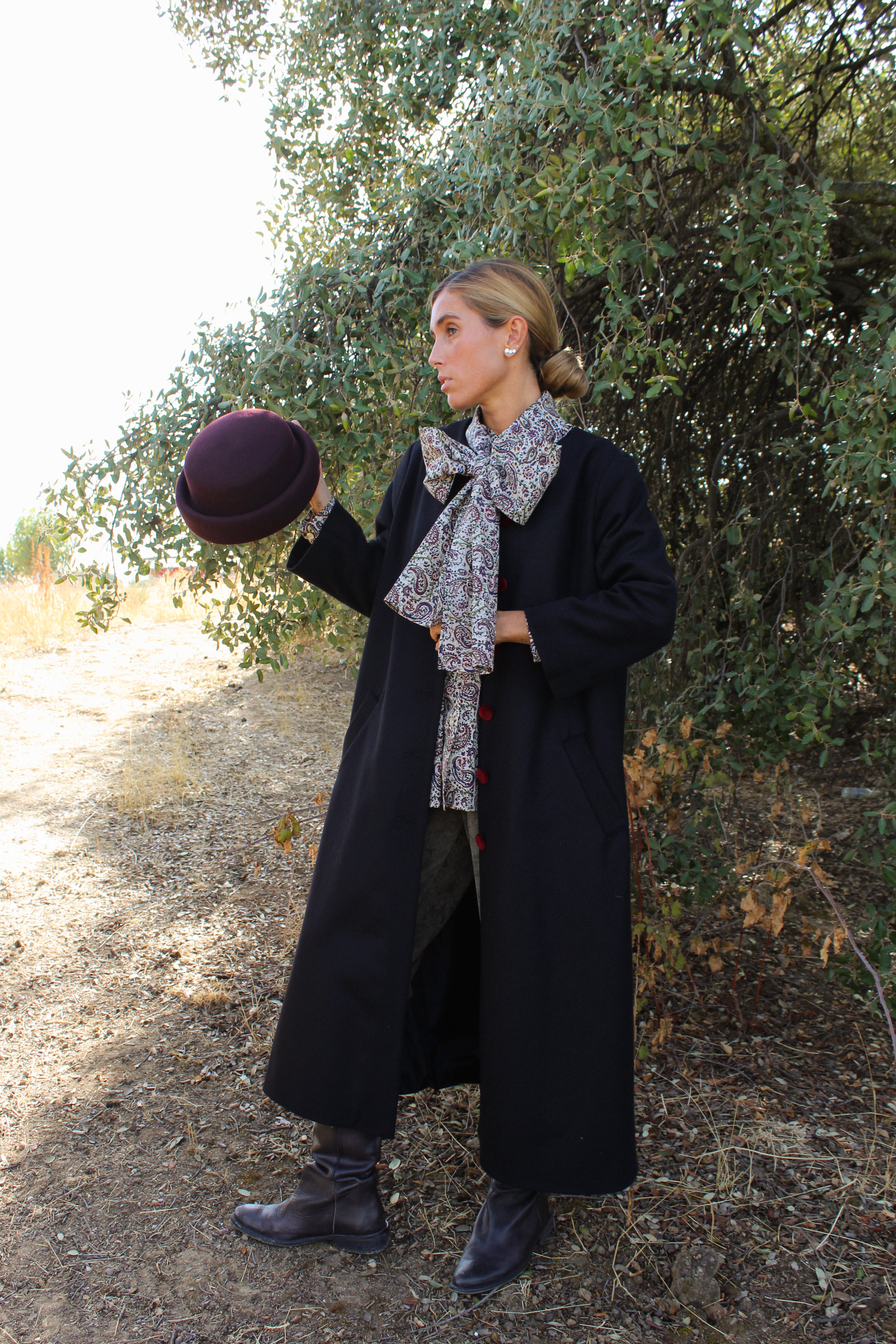 Camisa balloon batik paisley