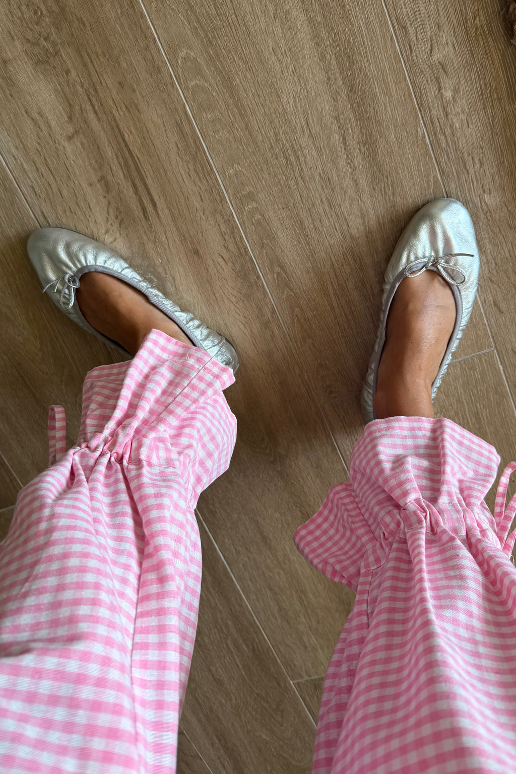 Pantalón vichy pink