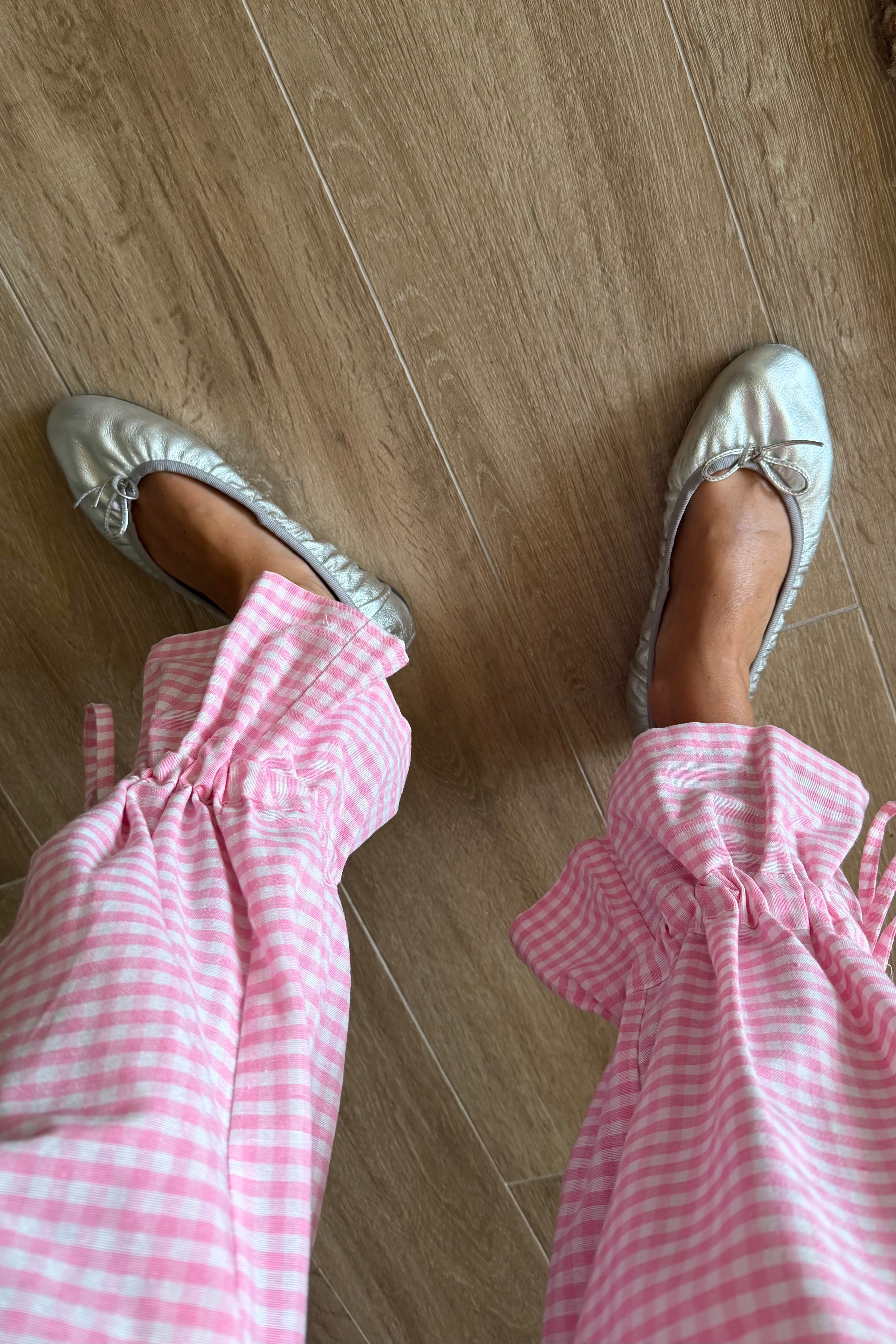 Pantalón vichy pink