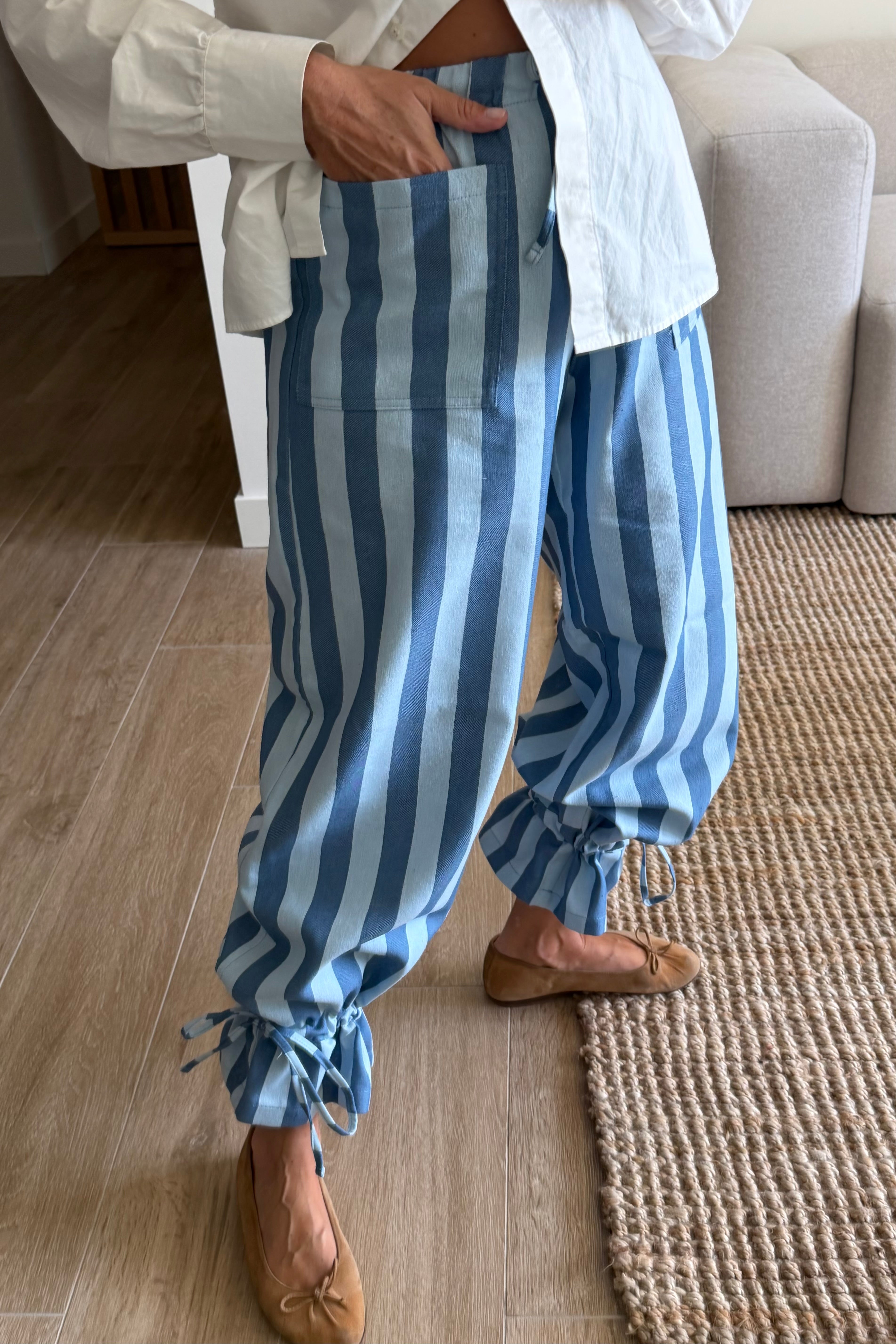 Pantalón stripes navy