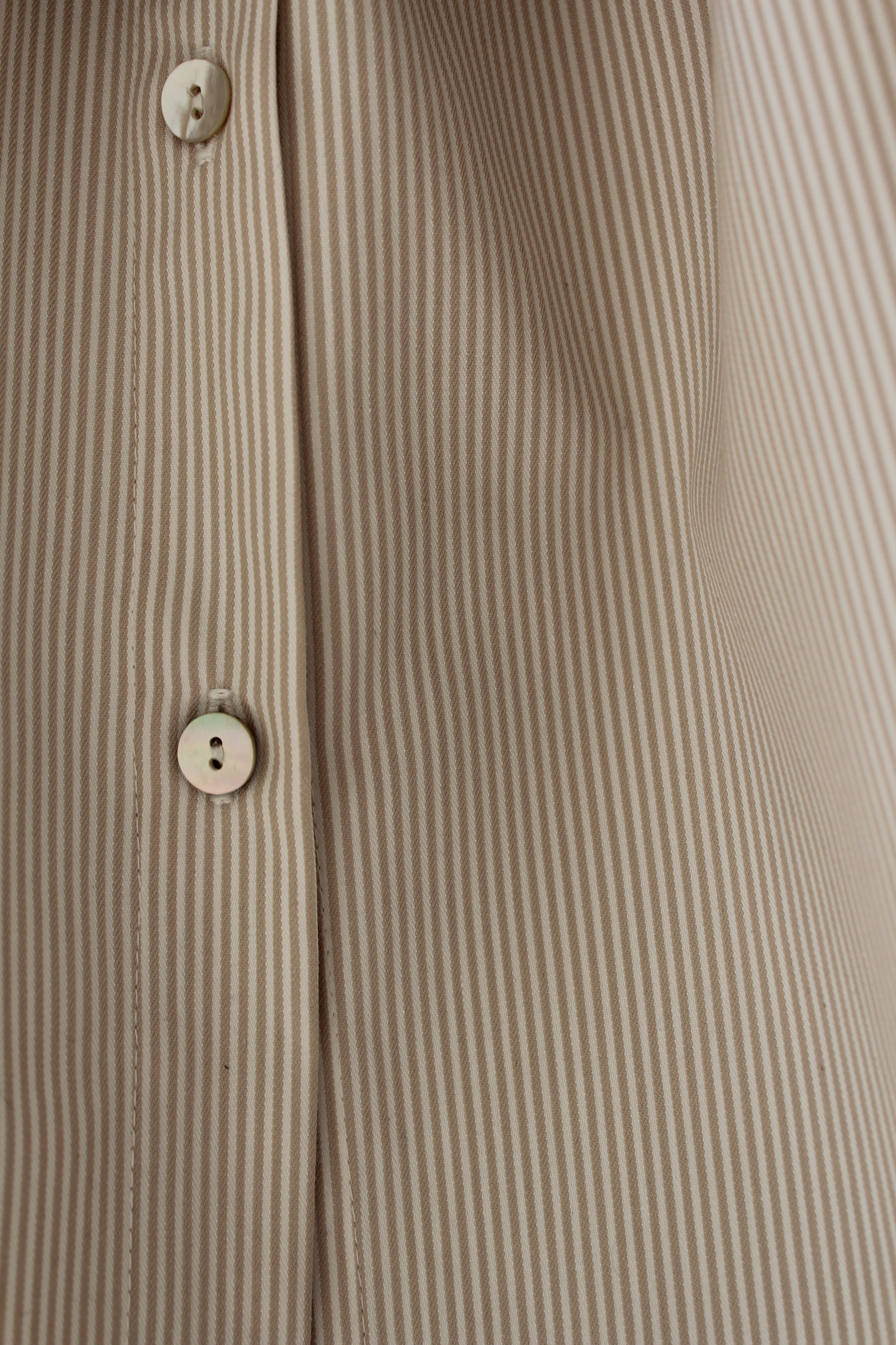 Camisa balloon beige