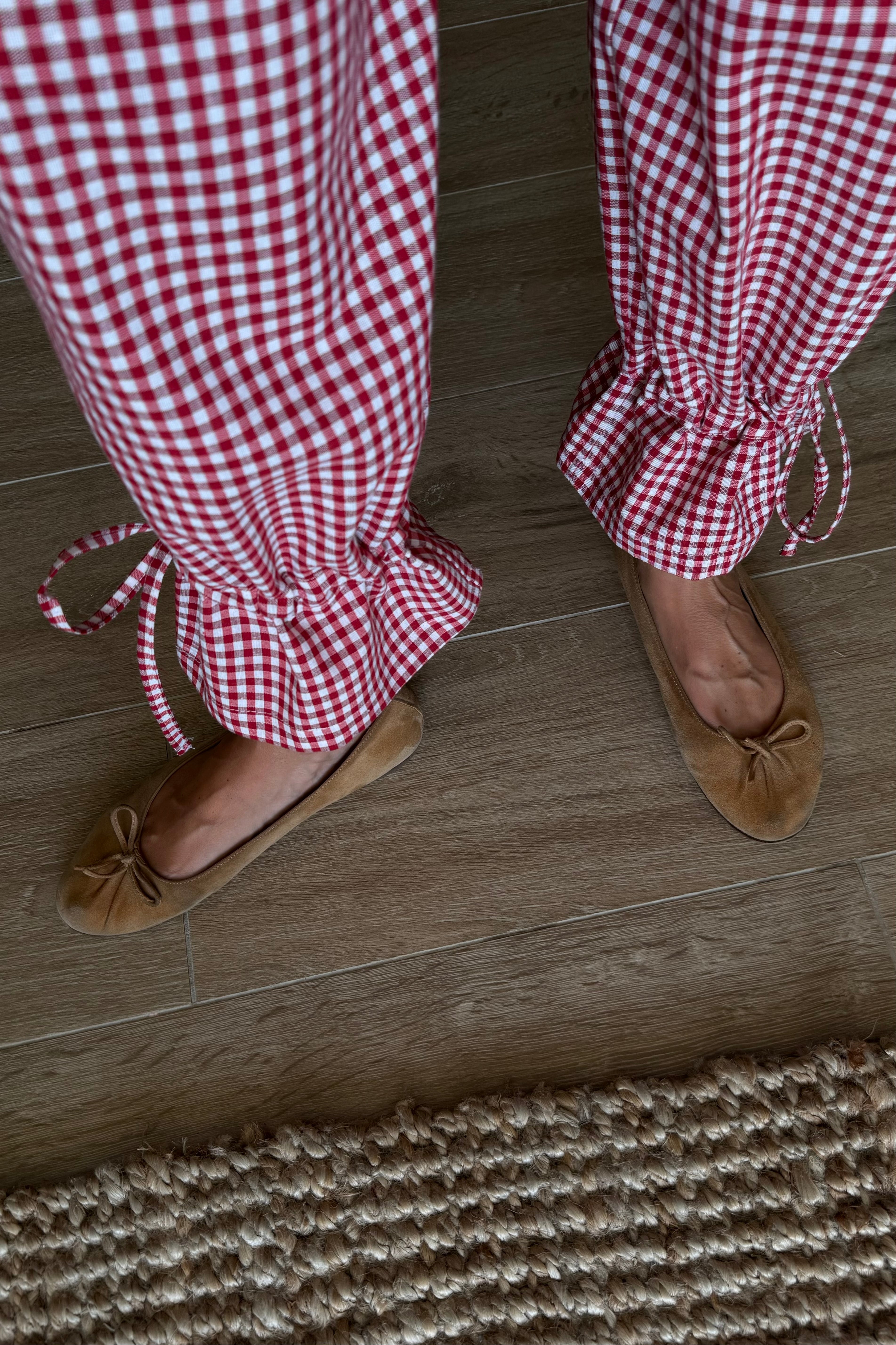 Pantalón vichy cherry