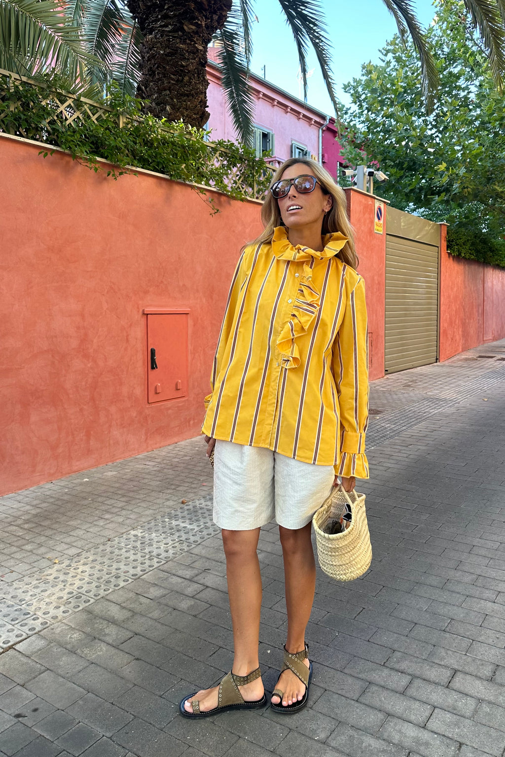 Camisa Vint yellow