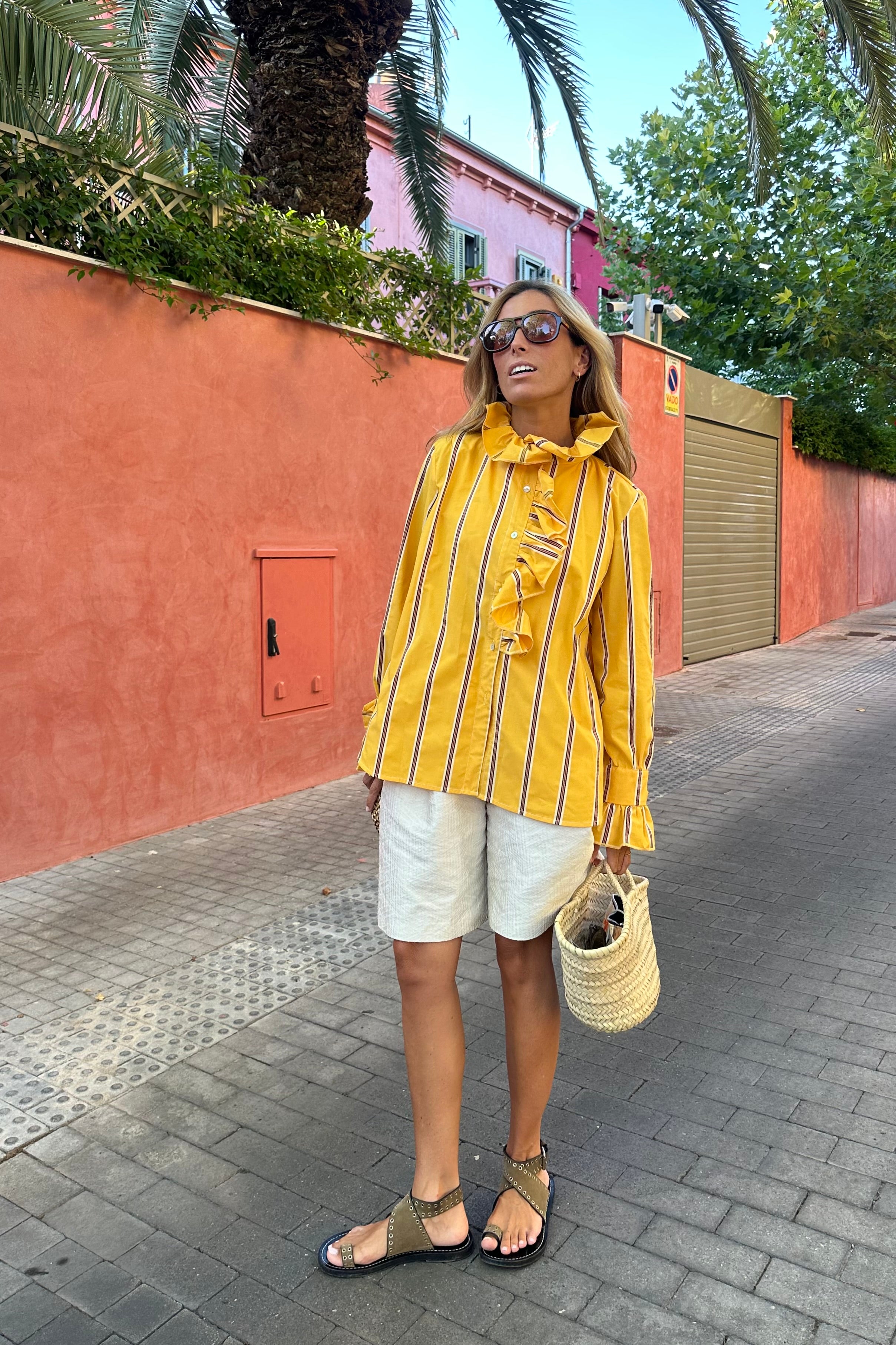 Camisa Vint yellow
