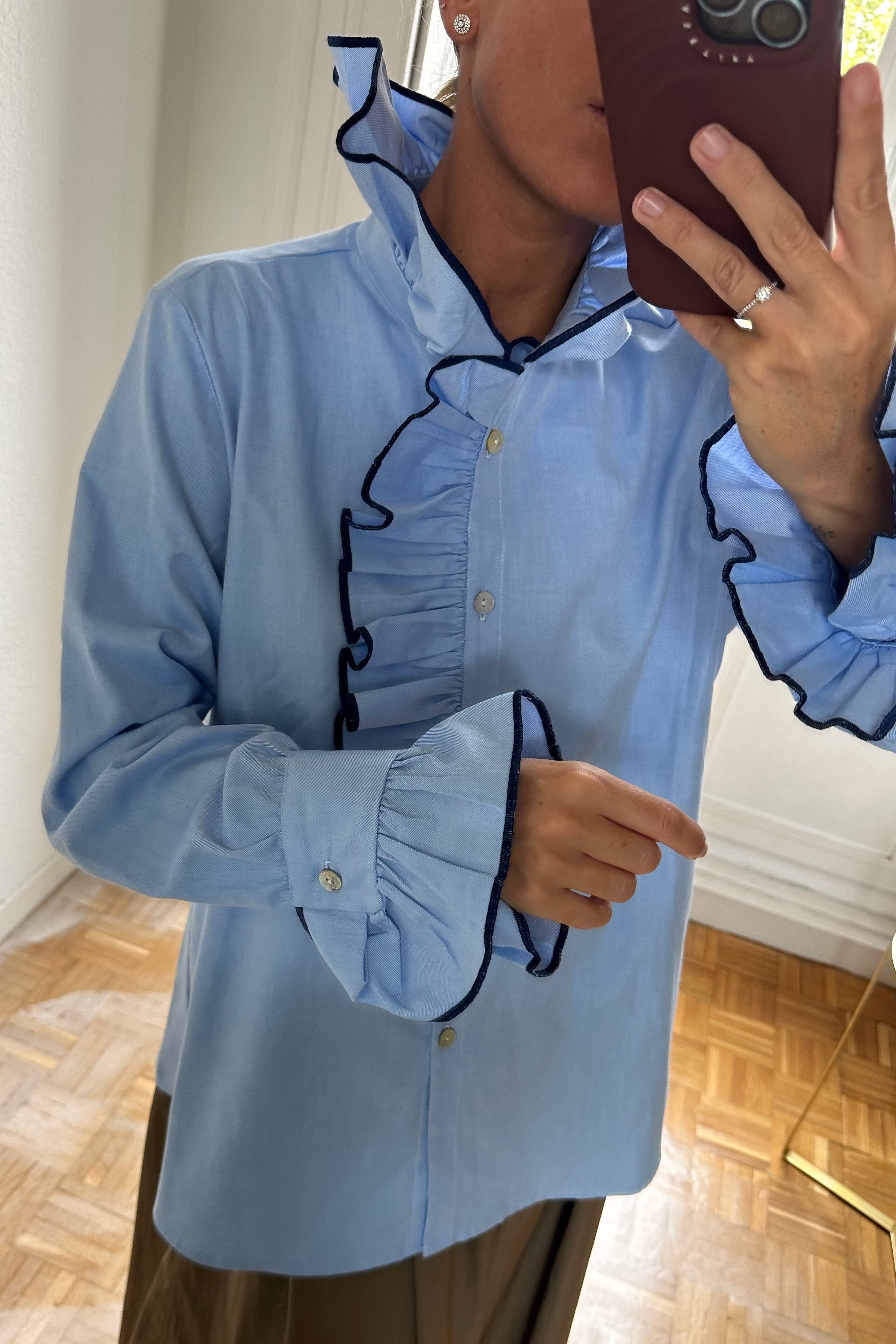 Camisa Vint azul