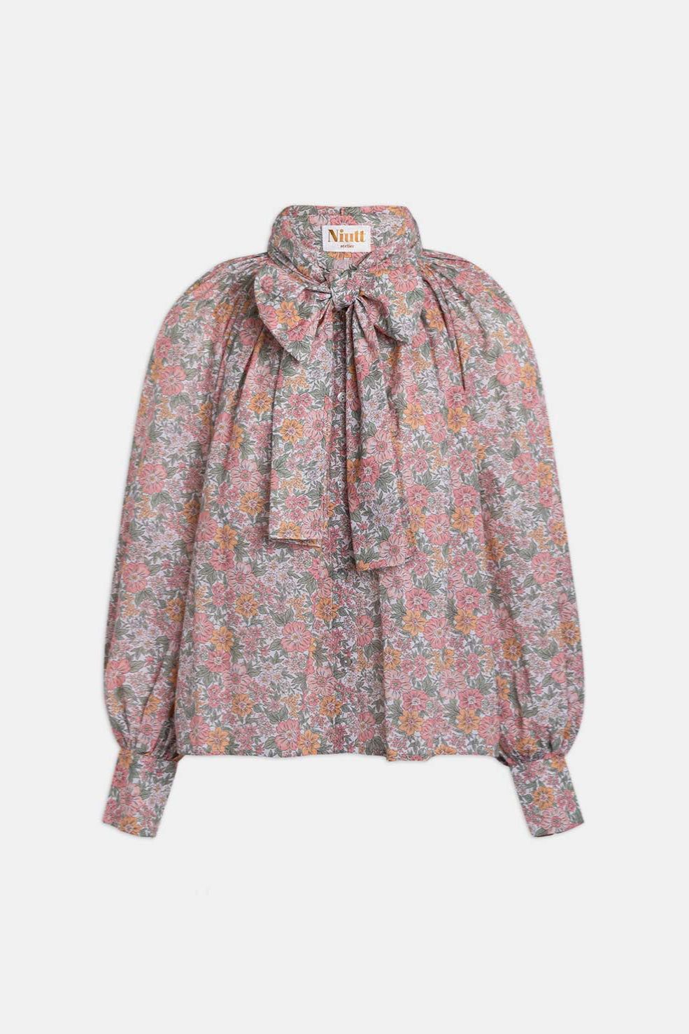 Camisa balloon flores