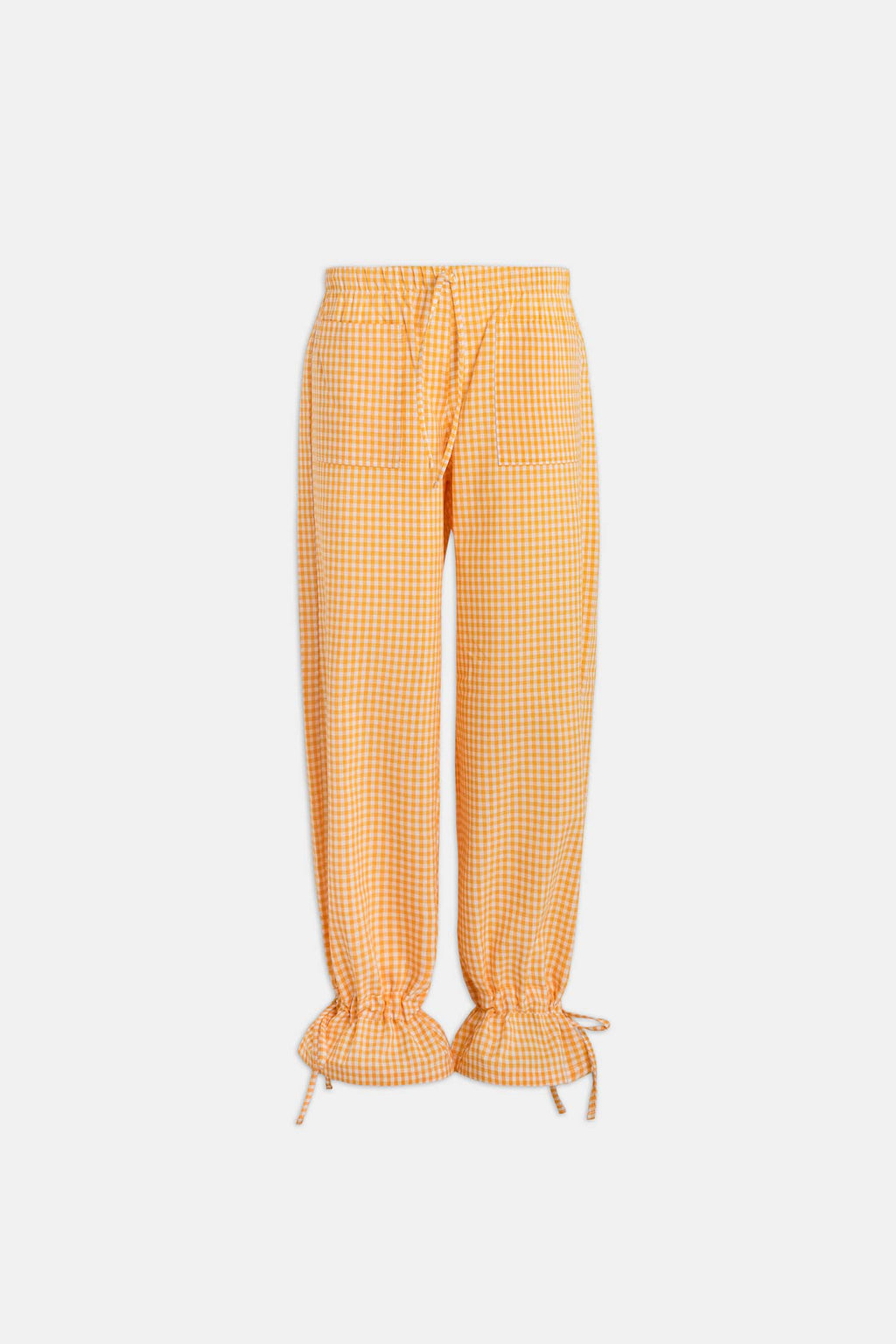 Pantalón vichy yellow