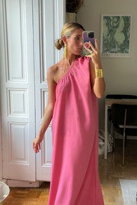 Vestido Asymmetric Rose